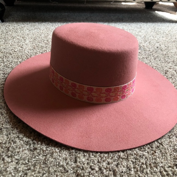 BRAND NEW Lack of Color Sierra Rose Hat - Picture 2 of 5